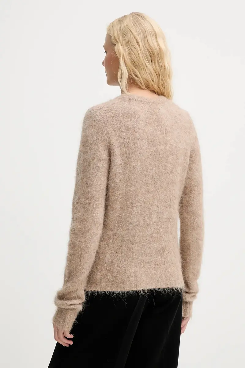 MUNTHE Cardigan Donna Beige 3167876 miniatura 3