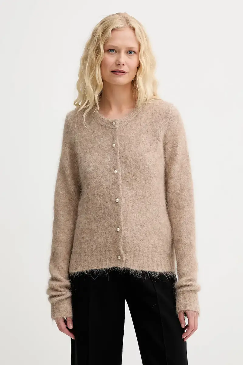 MUNTHE Cardigan Donna Beige 3167876