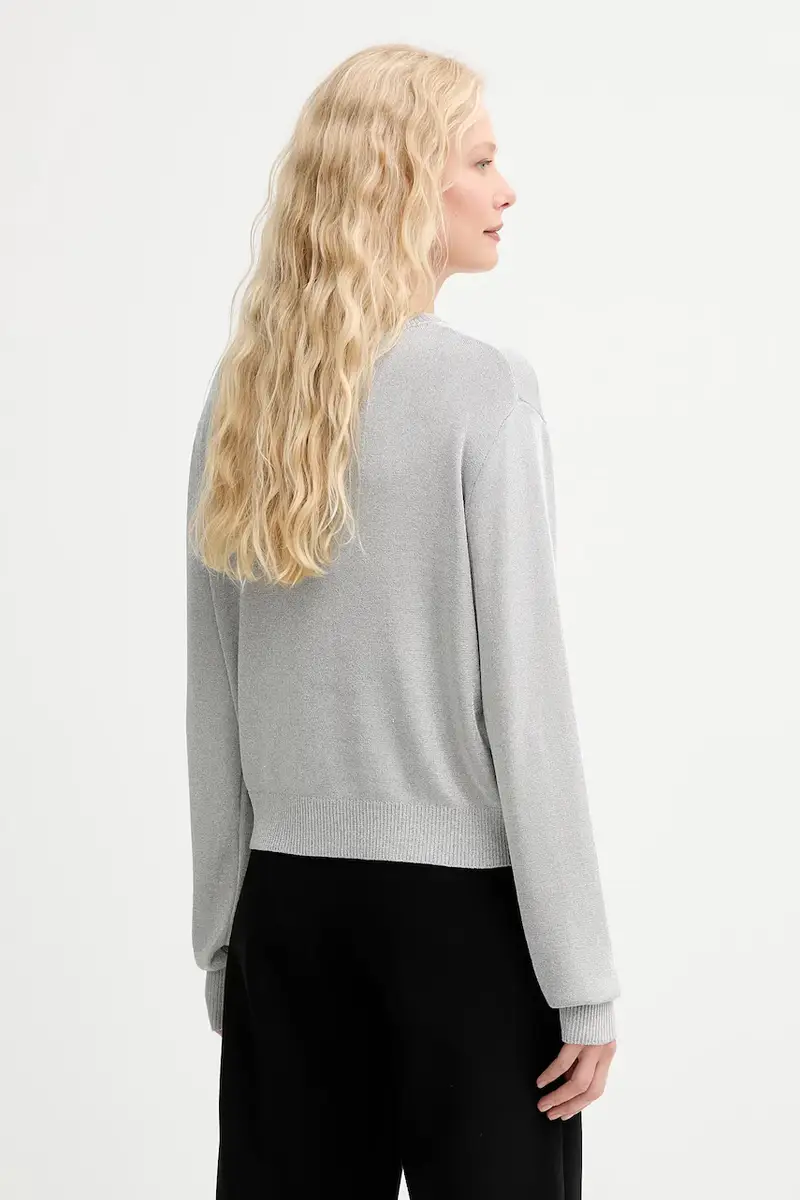 MUNTHE Cardigan Donna Grigio 3137760 miniatura 3