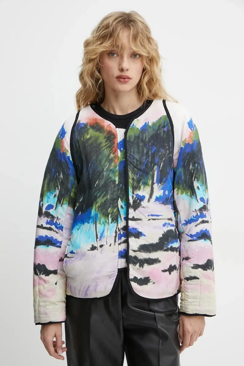 giacca reversibile SAIKO donna colore beige 244150624402 miniatura 2