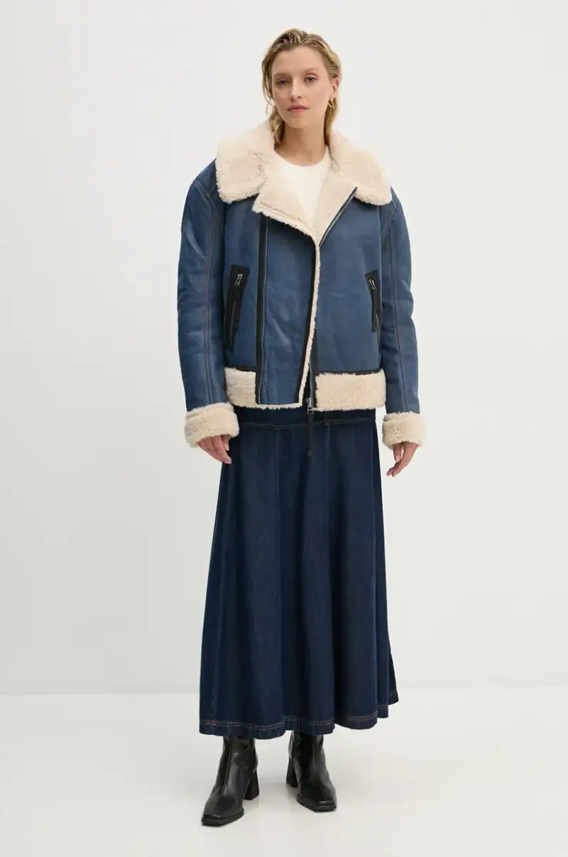 giacca TISHIA donna colore blu 243150324341 miniatura 2