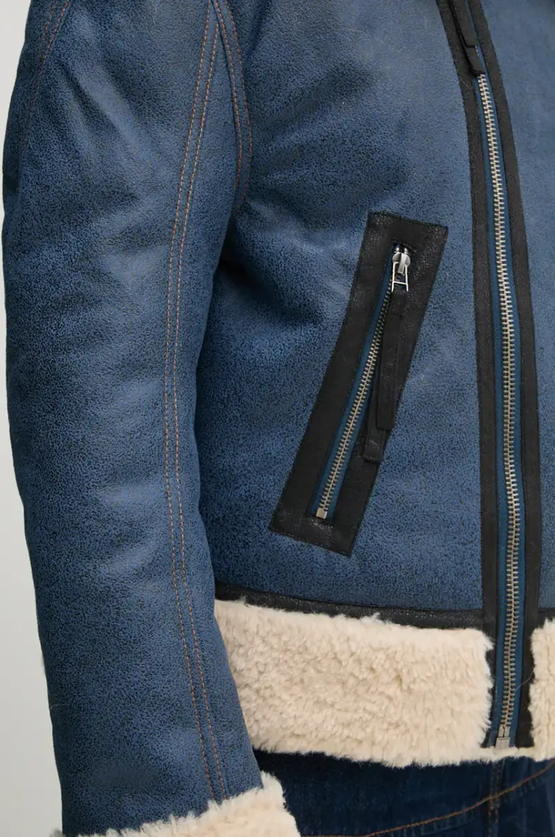 giacca TISHIA donna colore blu 243150324341 miniatura 4