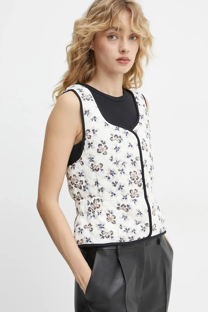 MUNTHE Gilet Donna Beige 3569955