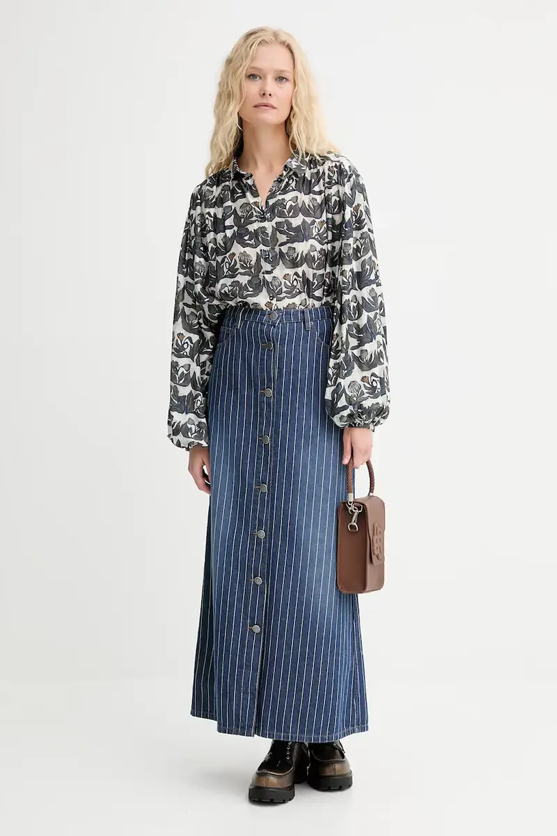 gonna di jeans in cotone LIVONO colore blu 253123825316 miniatura 2