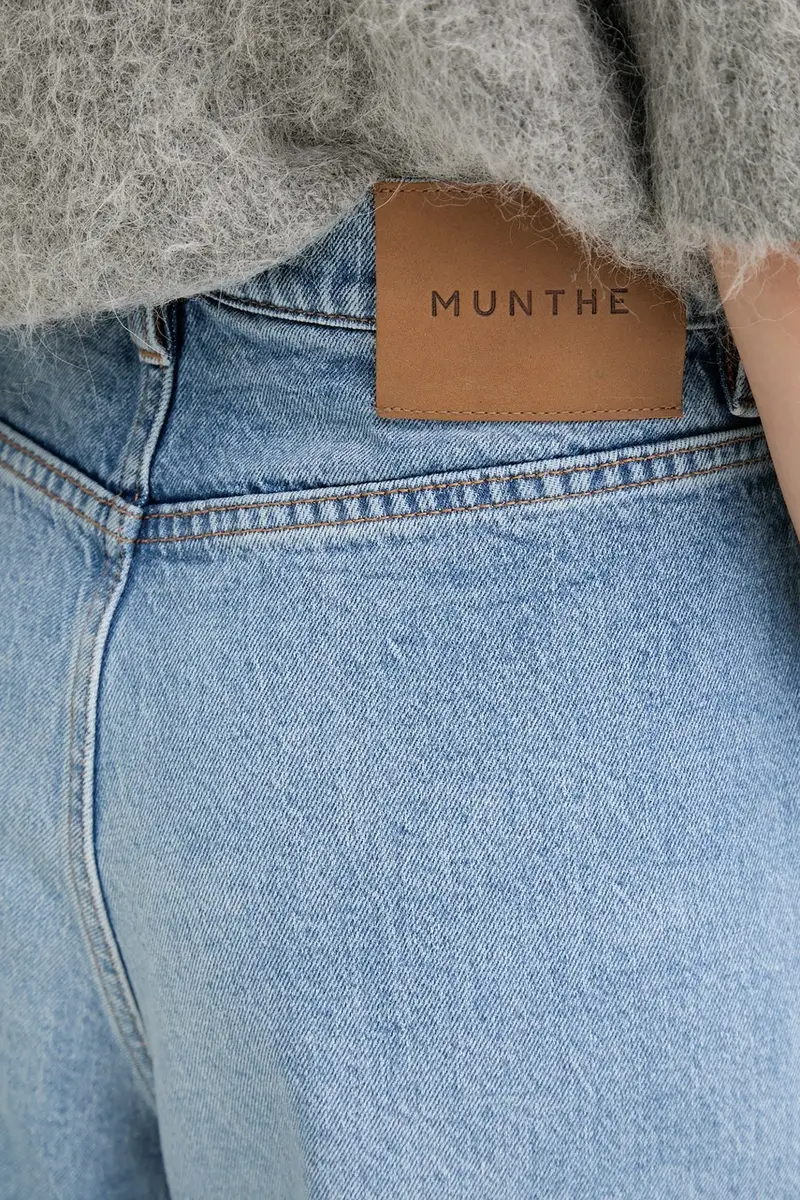 MUNTHE Jeans Donna Blu 3580863 miniatura 4