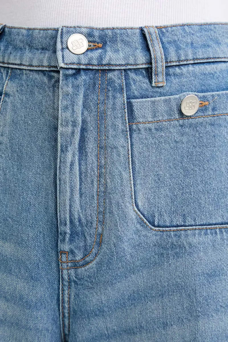 MUNTHE Jeans Donna Blu 3132813 miniatura 4