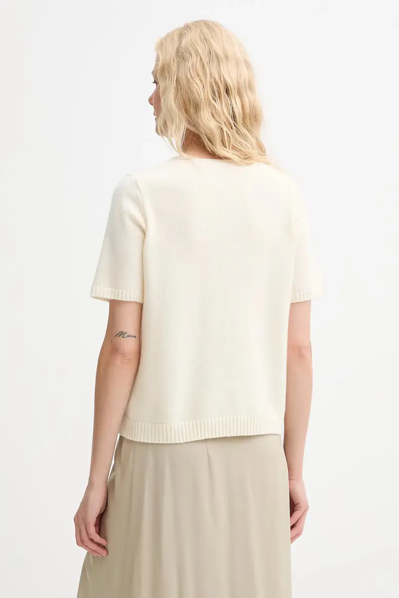 maglione in lana PANTAS donna colore beige 252160425270 miniatura 3