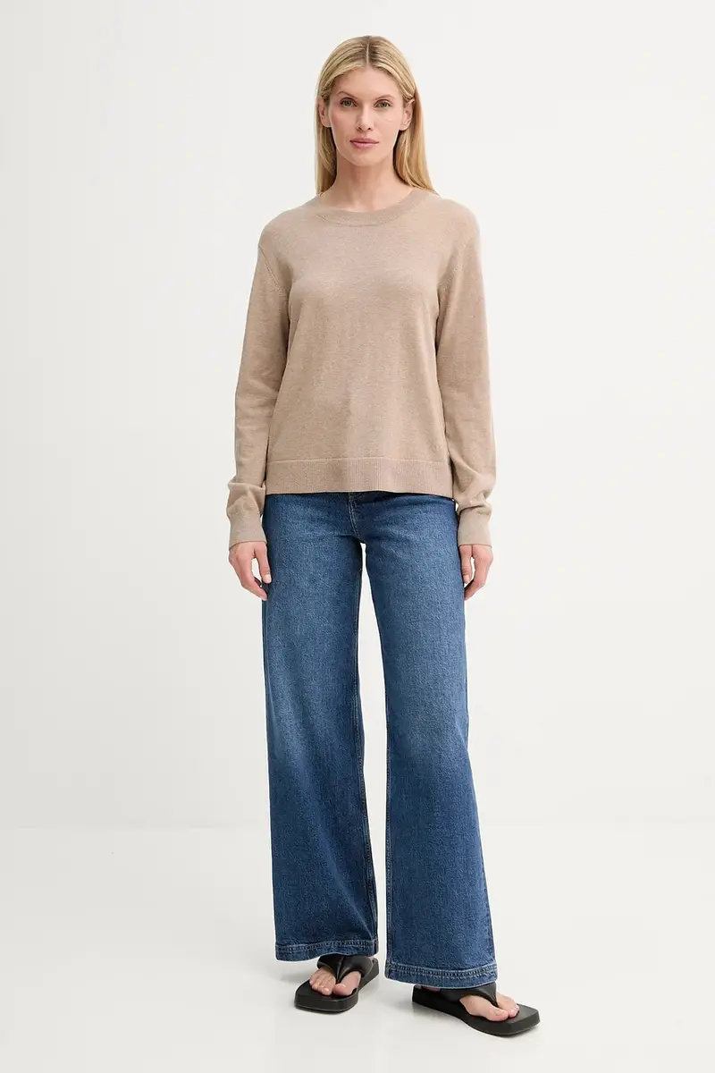 maglione in lana SWELINA donna colore beige 247161924774 miniatura 2