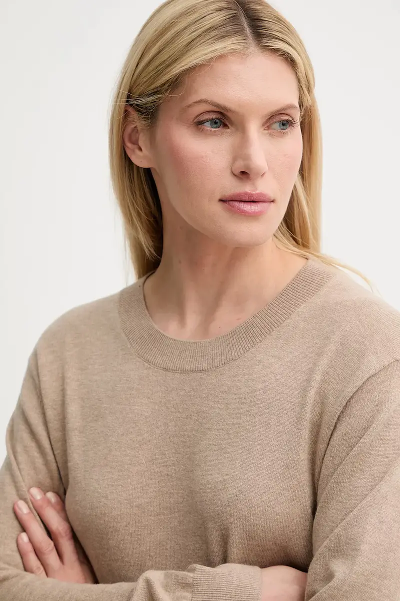 maglione in lana SWELINA donna colore beige 247161924774 miniatura 4