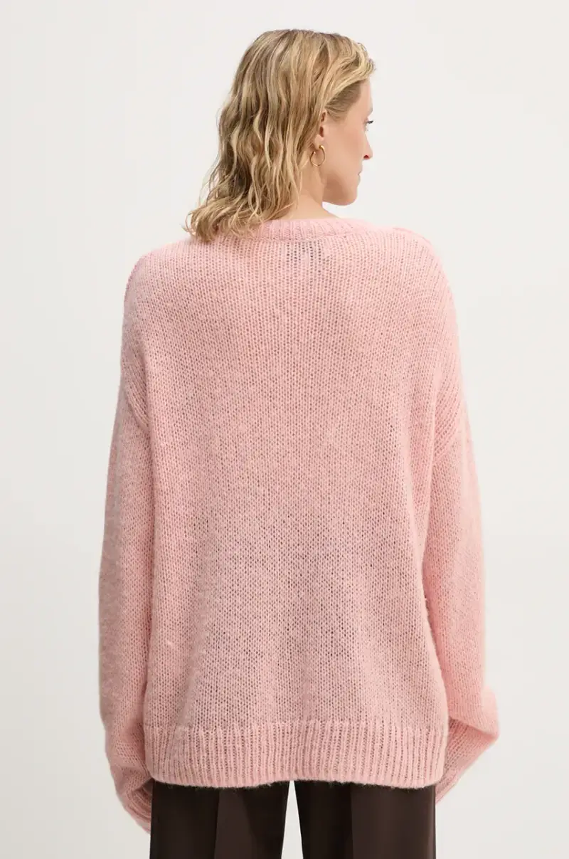 maglione in lana TAHLIS donna colore rosa 243160124370 miniatura 3