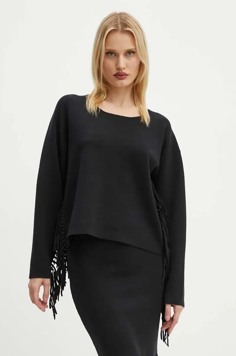 maglione TAGILLU Nero miniatura 4