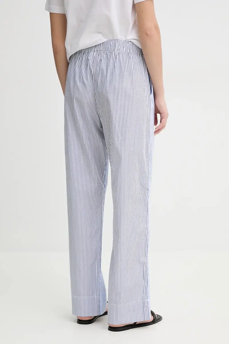 pantaloni in cotone FIDDA donna colore blu 251142725126 miniatura 3