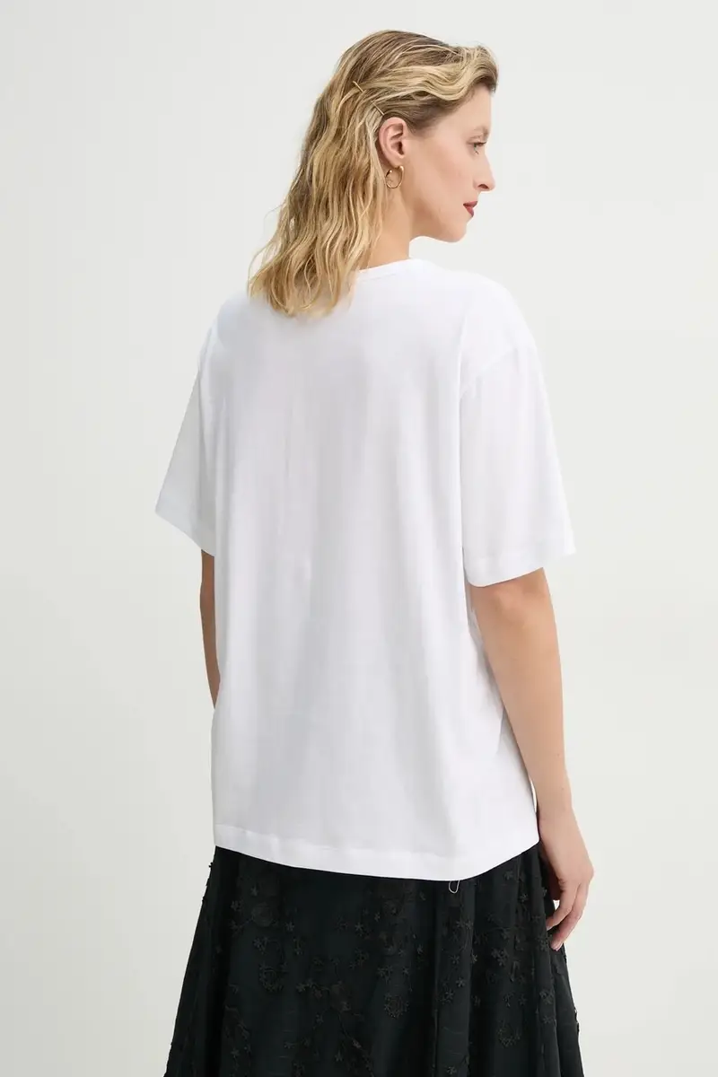 MUNTHE T-shirt Donna Bianco 3577022 miniatura 3