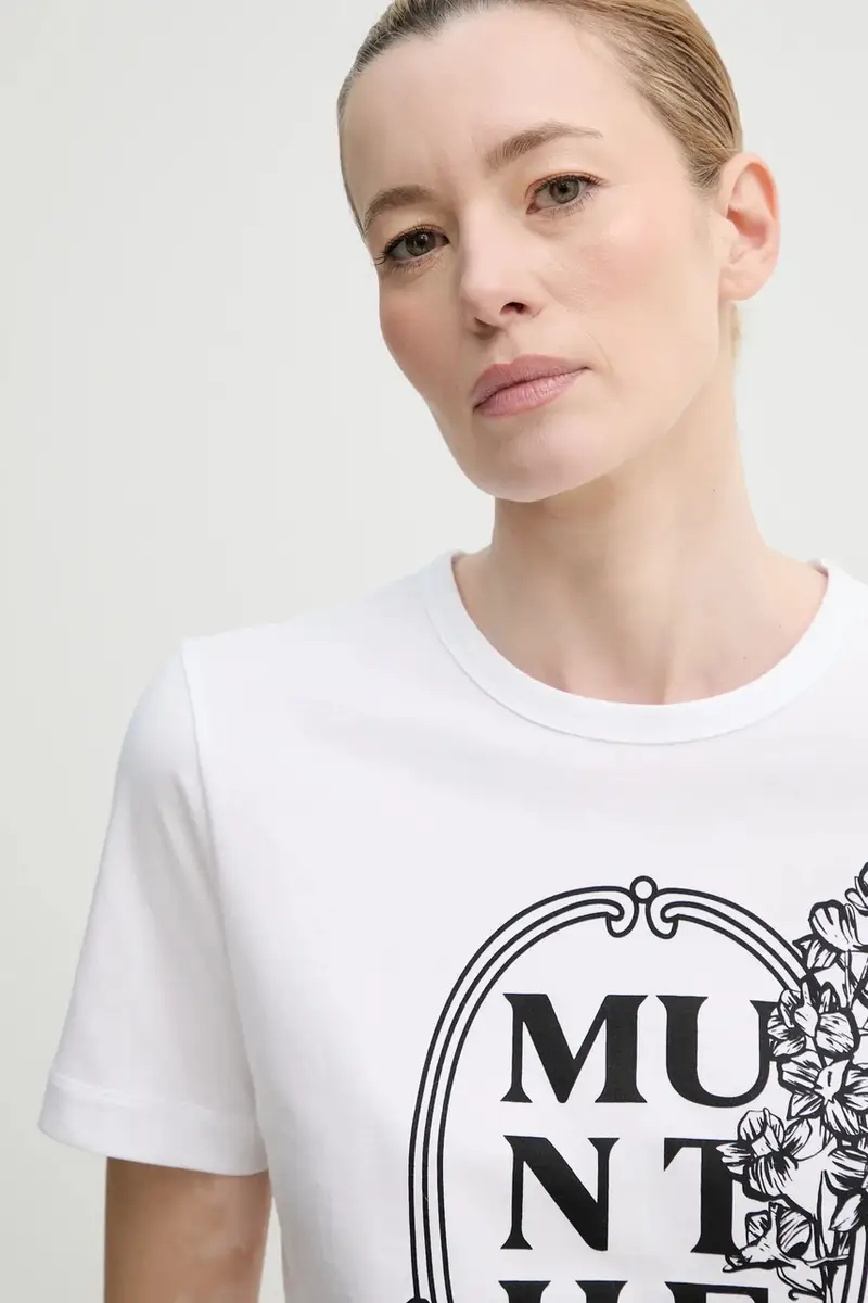 MUNTHE T-shirt Donna Bianco 3577062 miniatura 4