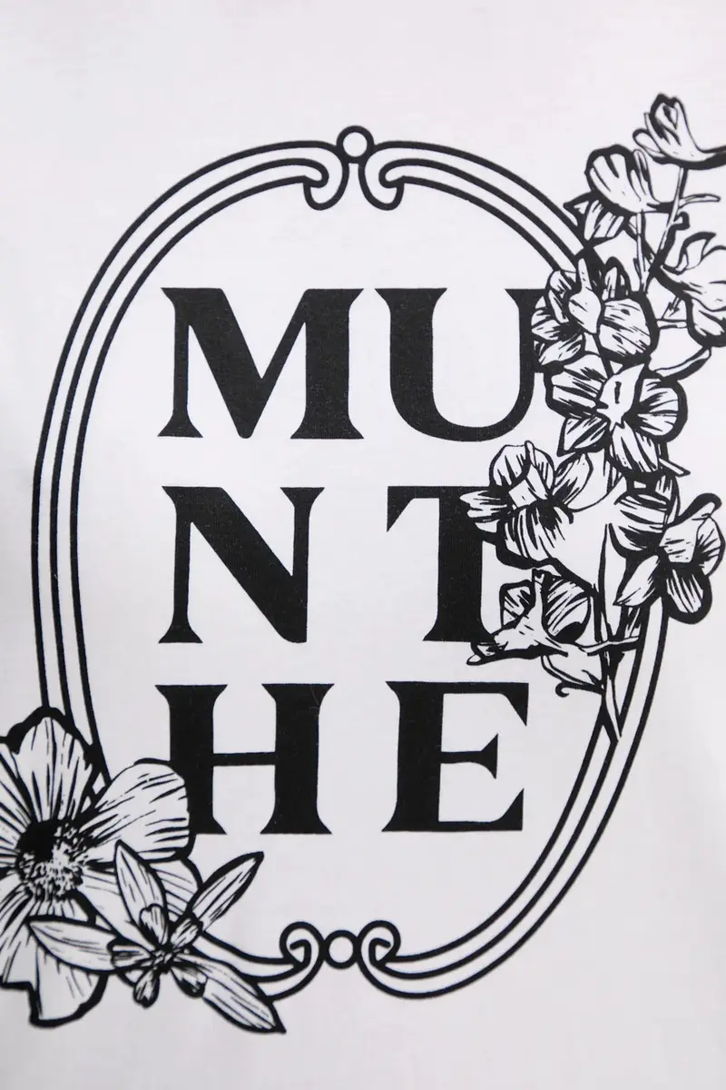 MUNTHE T-shirt Donna Bianco 3577062 miniatura 5