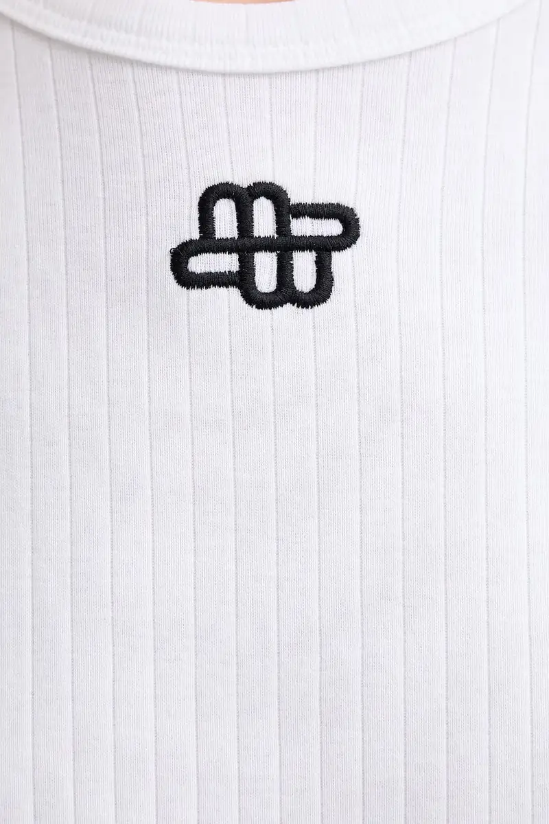 MUNTHE T-shirt Donna Bianco 3124687 miniatura 5