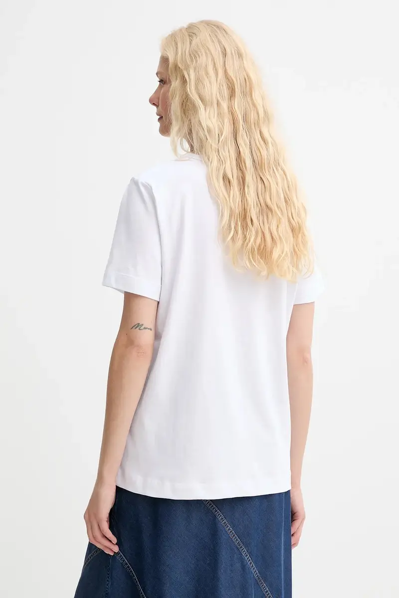 MUNTHE T-shirt Donna Bianco 2885723 miniatura 3