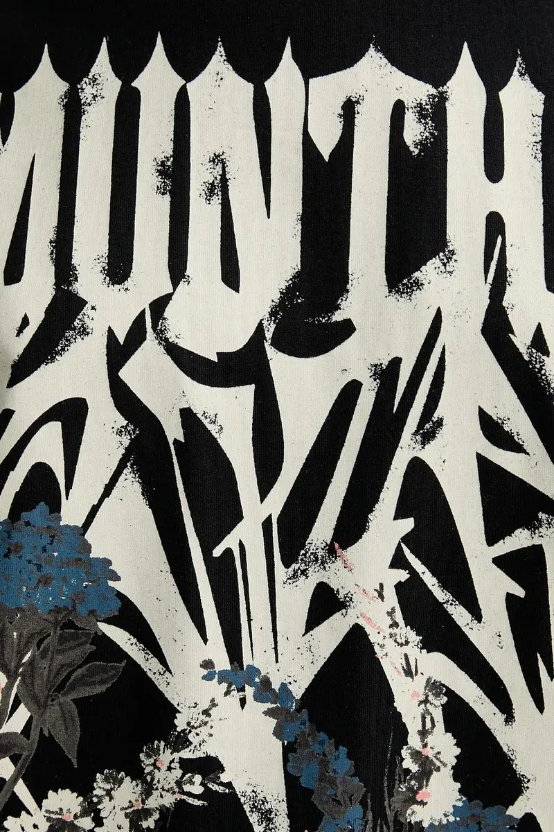 MUNTHE T-shirt Donna Nero 2890004 miniatura 5