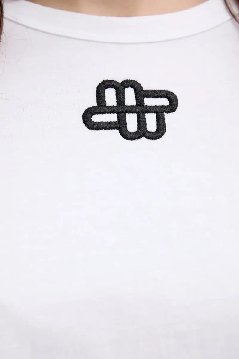 MUNTHE T-shirt Donna Bianco 3577065 miniatura 5