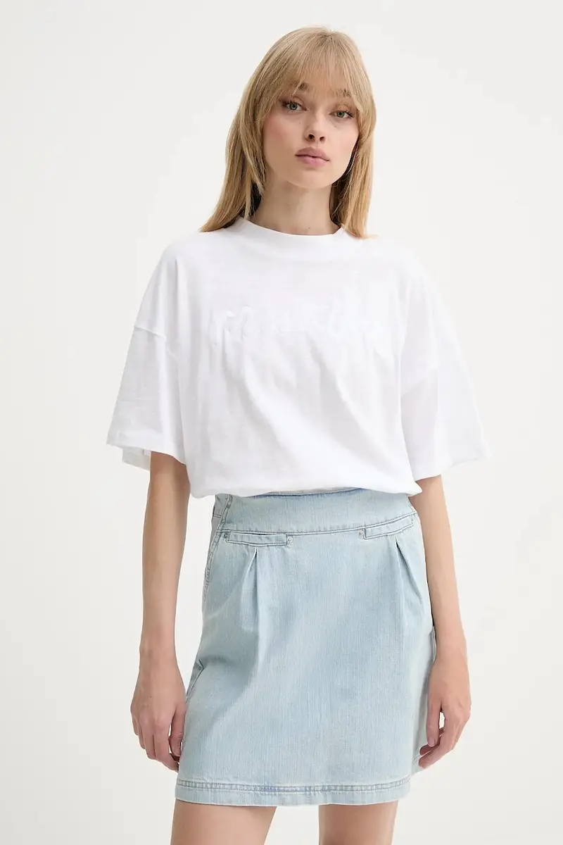 t-shirt in cotone UDELLO colore bianco 255110025560