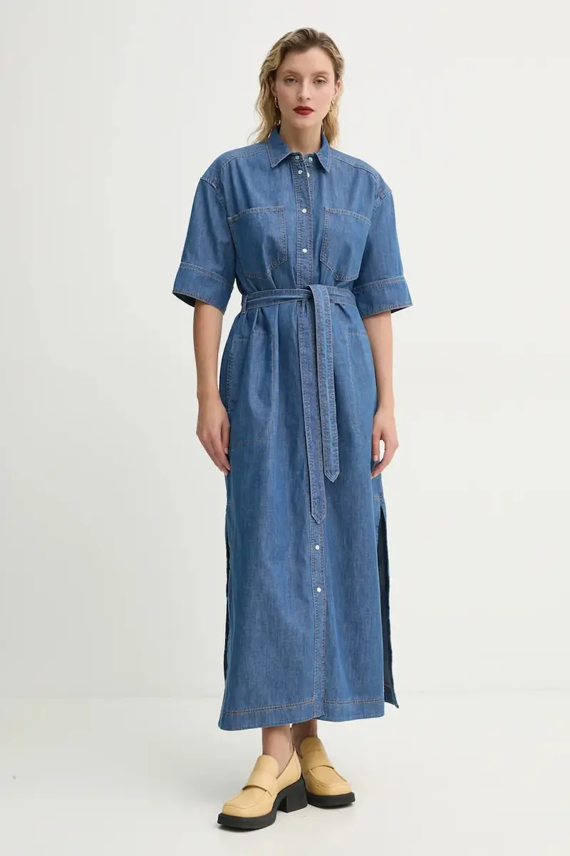 vestito di jeans FIA colore blu 251134425104