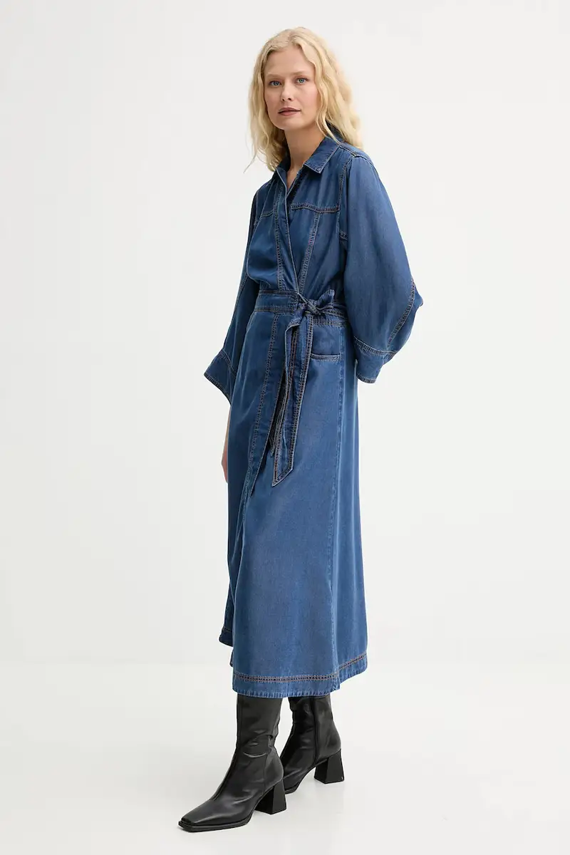 vestito di jeans PRESCOTT colore blu 252134025207 miniatura 2