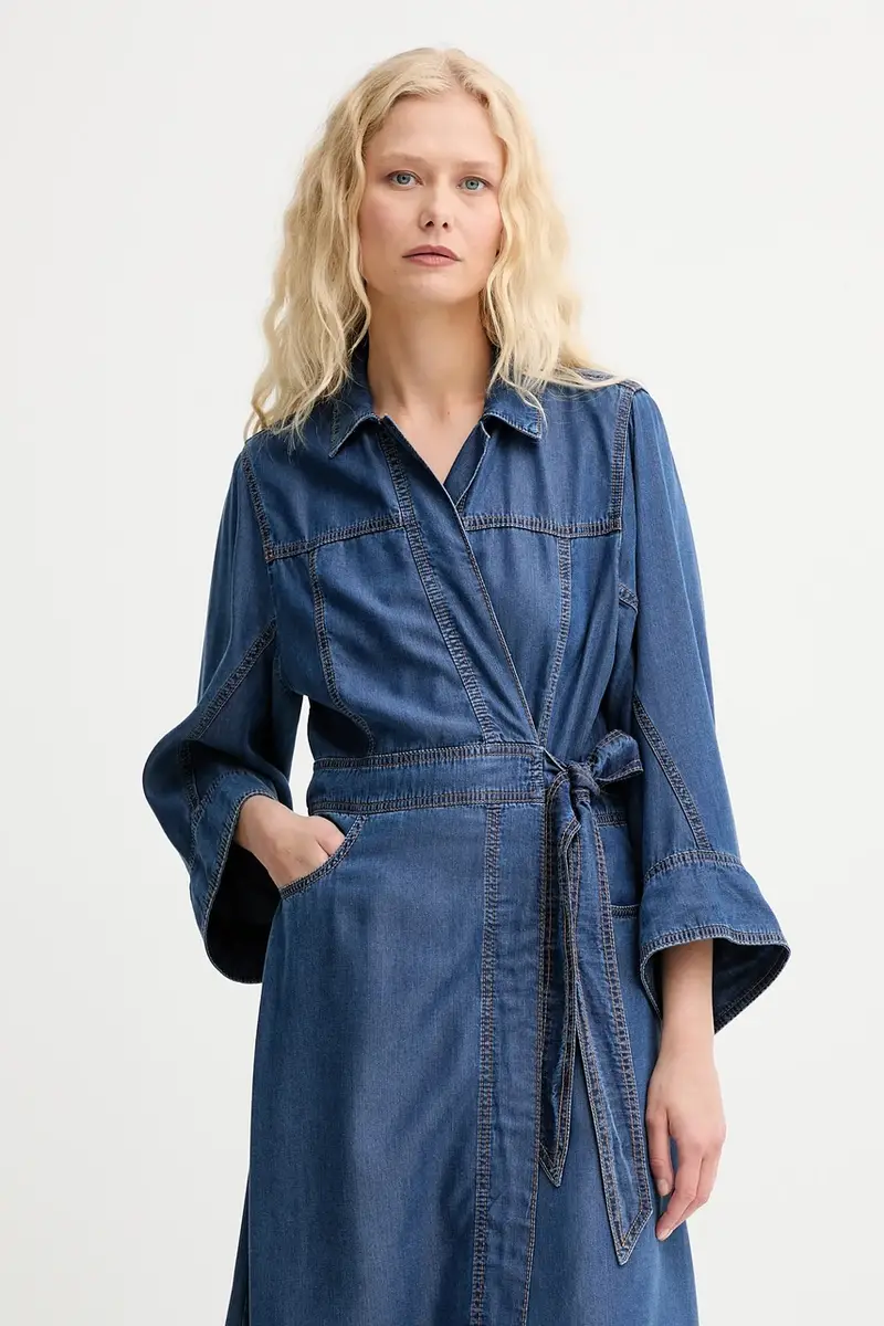 vestito di jeans PRESCOTT colore blu 252134025207 miniatura 4