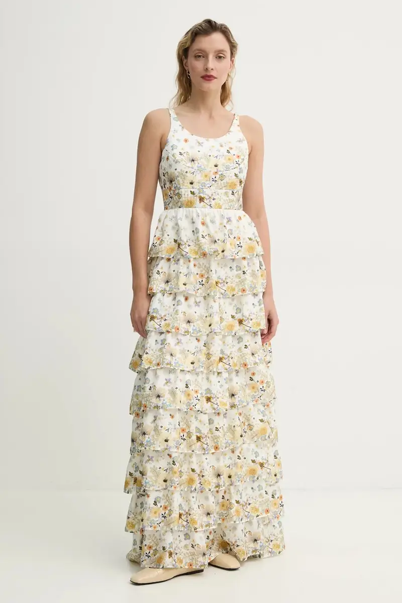 vestito in seta FRUMA colore bianco 251134025118