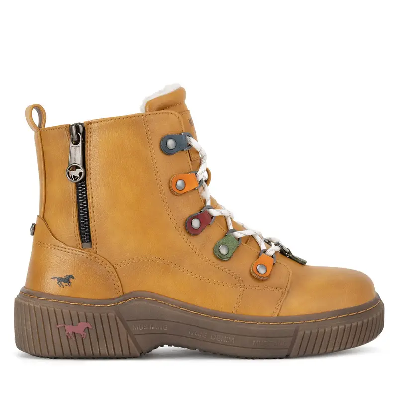 Polacchine Mustang 1436-601 Giallo