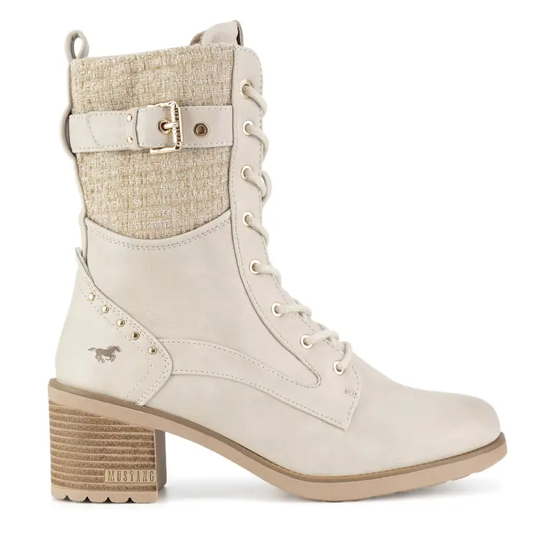 Polacchine Mustang 1441-507-243 Bianco