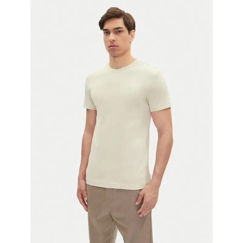 Mustang T-shirt Beige 3540646