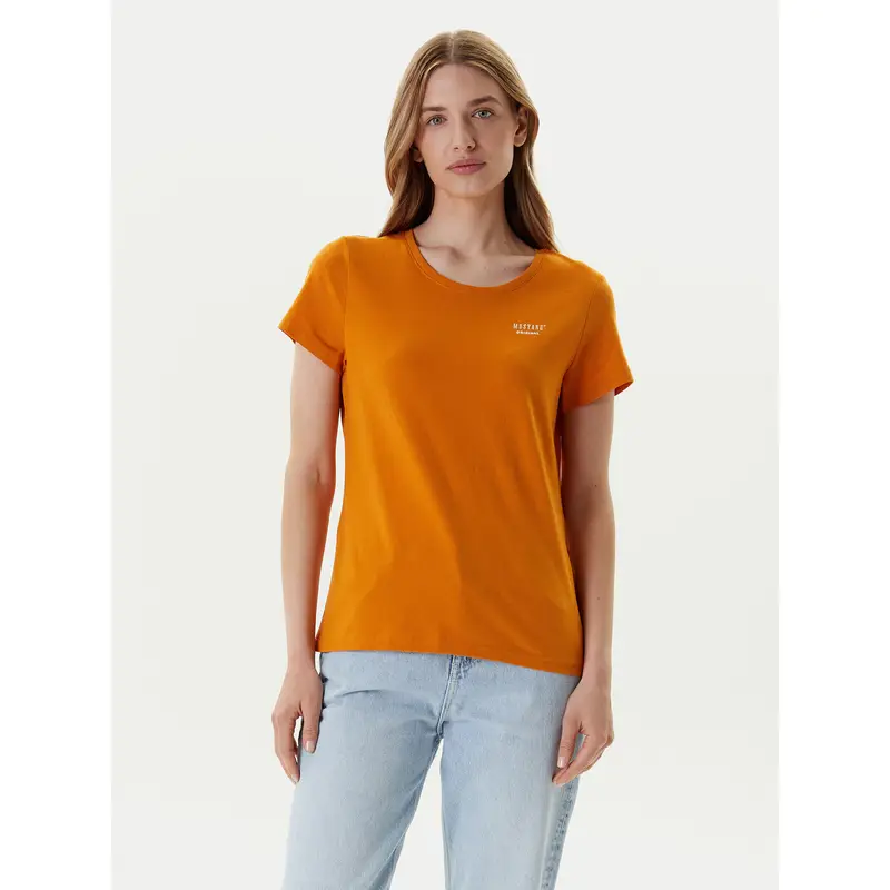 T-shirt Alma 1016155 Arancione Regular Fit