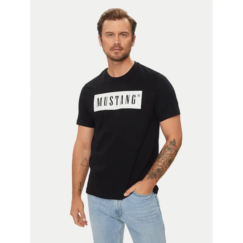 Mustang T-shirt Nero 4139450