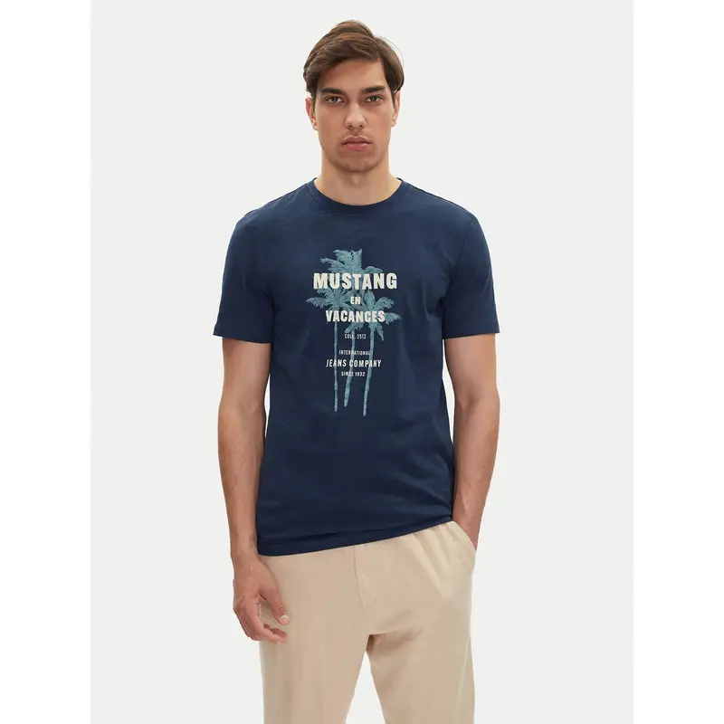 Mustang T-shirt Blu 3222213