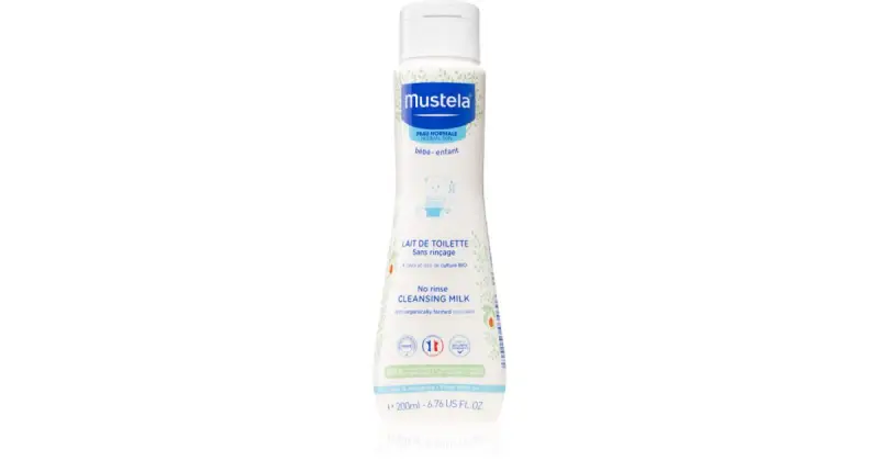 Latte detergente Mustela senza risciaquo 200ml
