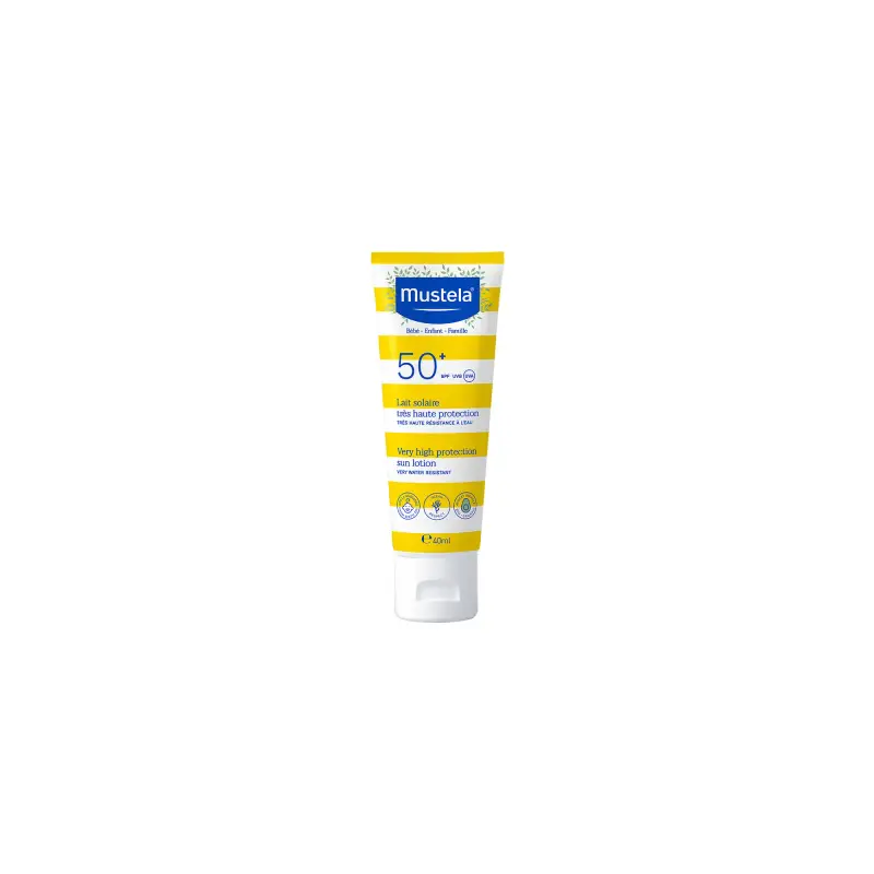 Solari LATTE SOLARE SPF50+ - Crema Solare Bambini,Protezione solare viso,Solari alta protezione