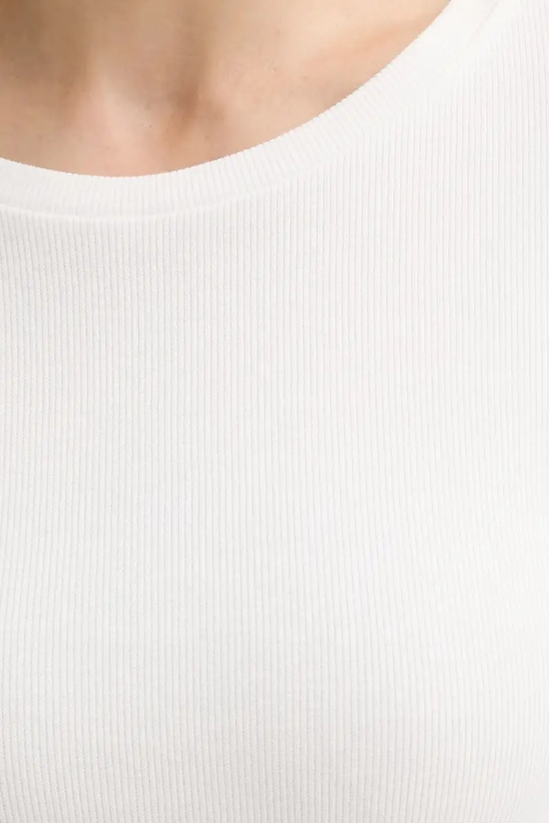 camicia a maniche lunghe MUUV. x Answear colore bianco miniatura 5