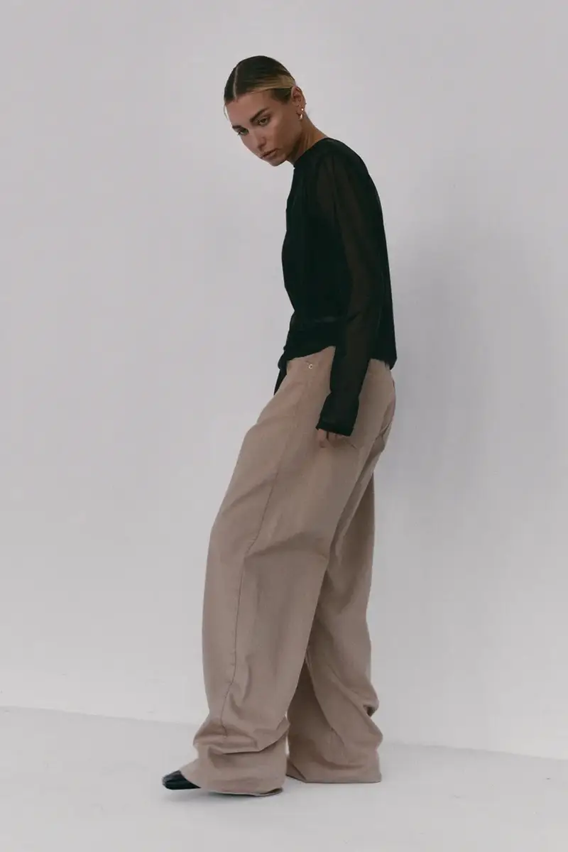 . camicia a maniche lunghe UKO colore nero miniatura 4