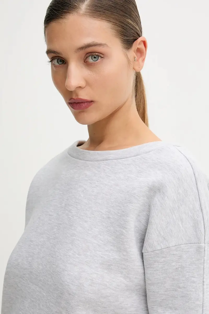 felpa donna colore grigio 0 miniatura 4