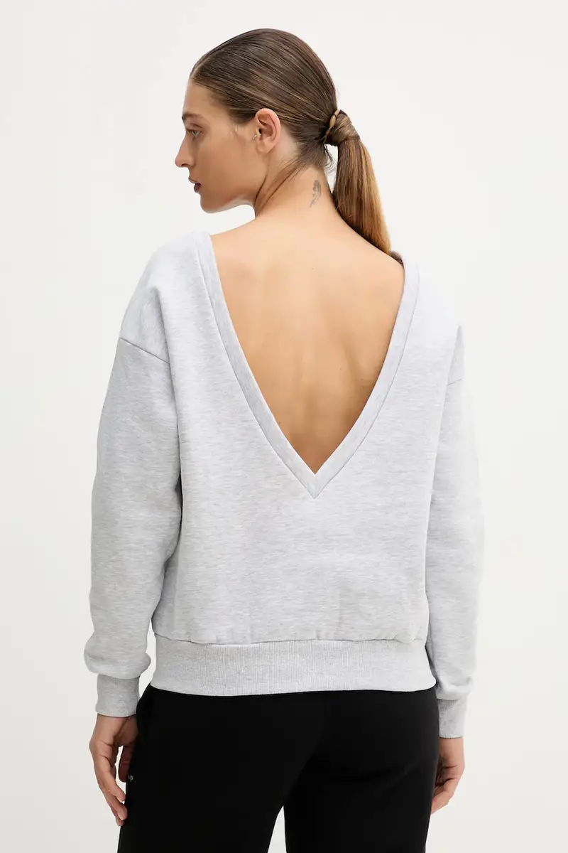 . felpa donna colore grigio 0