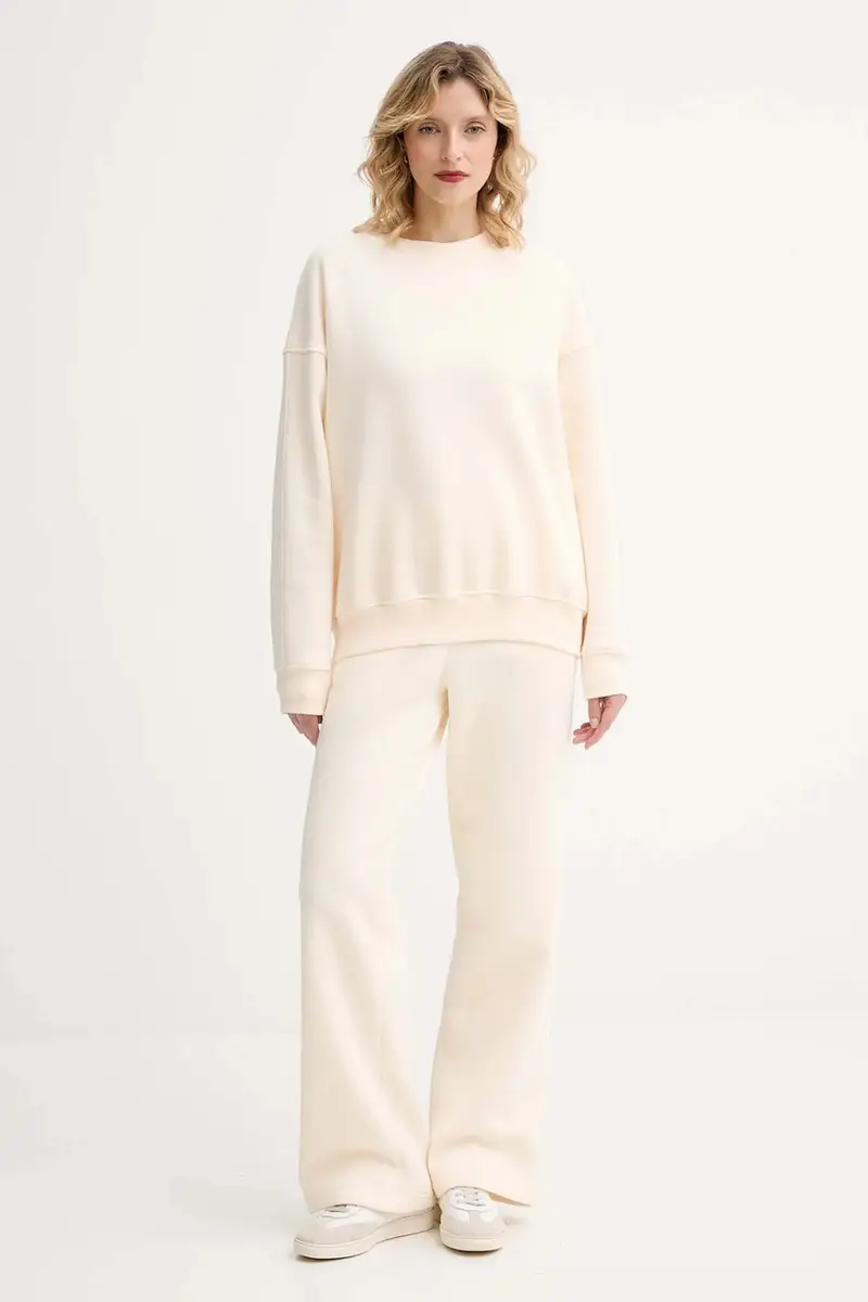 felpa MUUV. x Answear donna colore beige miniatura 2