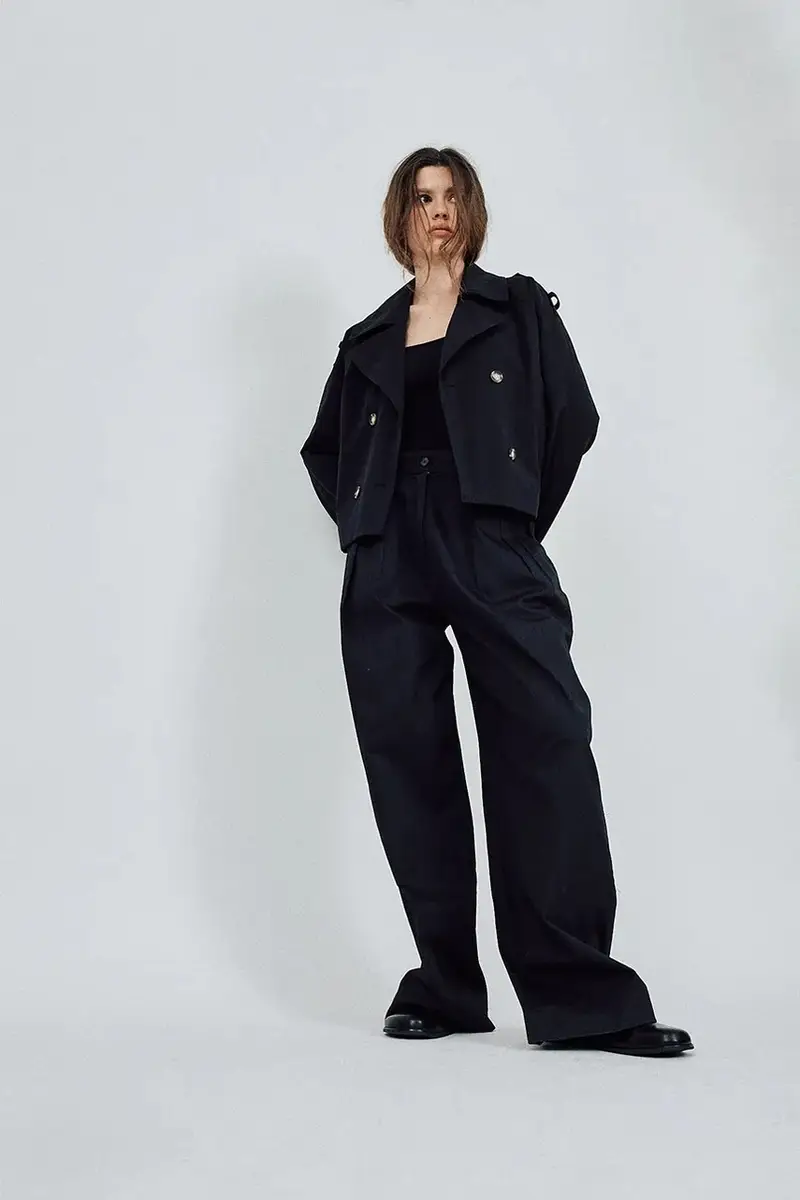 . giacca THEA colore nero miniatura 5