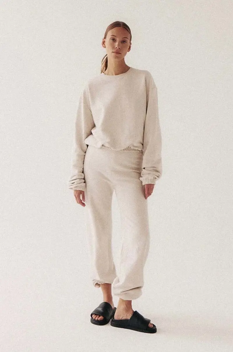 . joggers SUBTLE COTTON colore beige