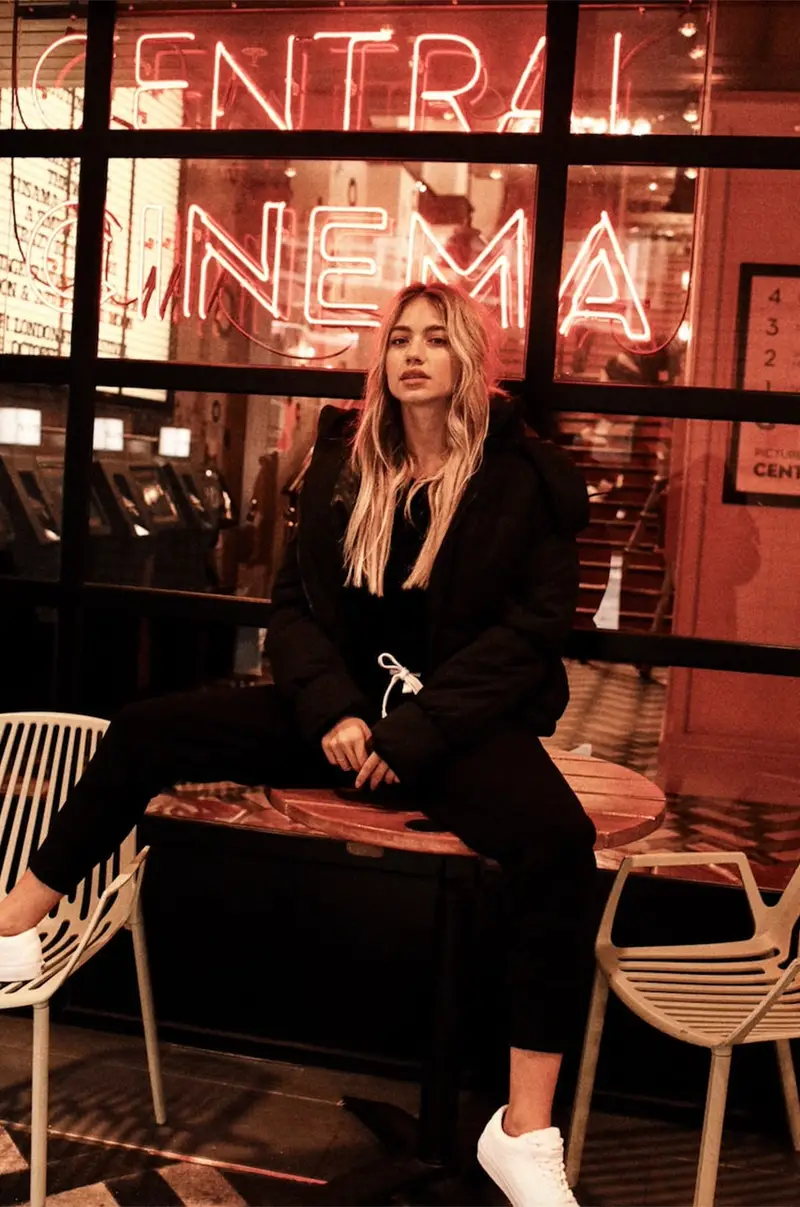 . pantaloni da jogging in cotone SOFT TOUCH donna Nero