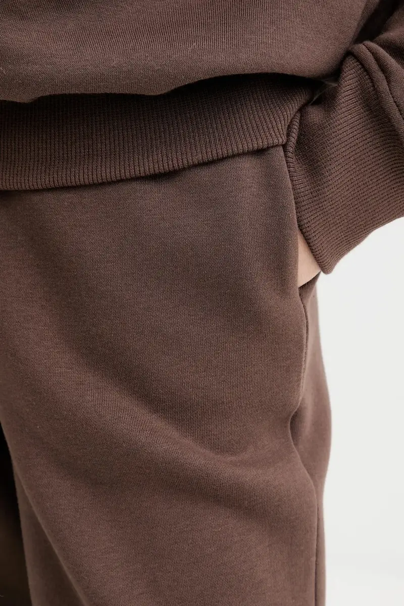 pantaloni tuta MUUV..x.Answear donna colore marrone miniatura 4