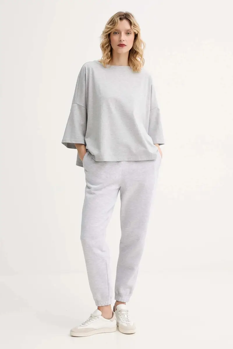 Muuv T-shirt Donna Grigio 3770342 miniatura 2