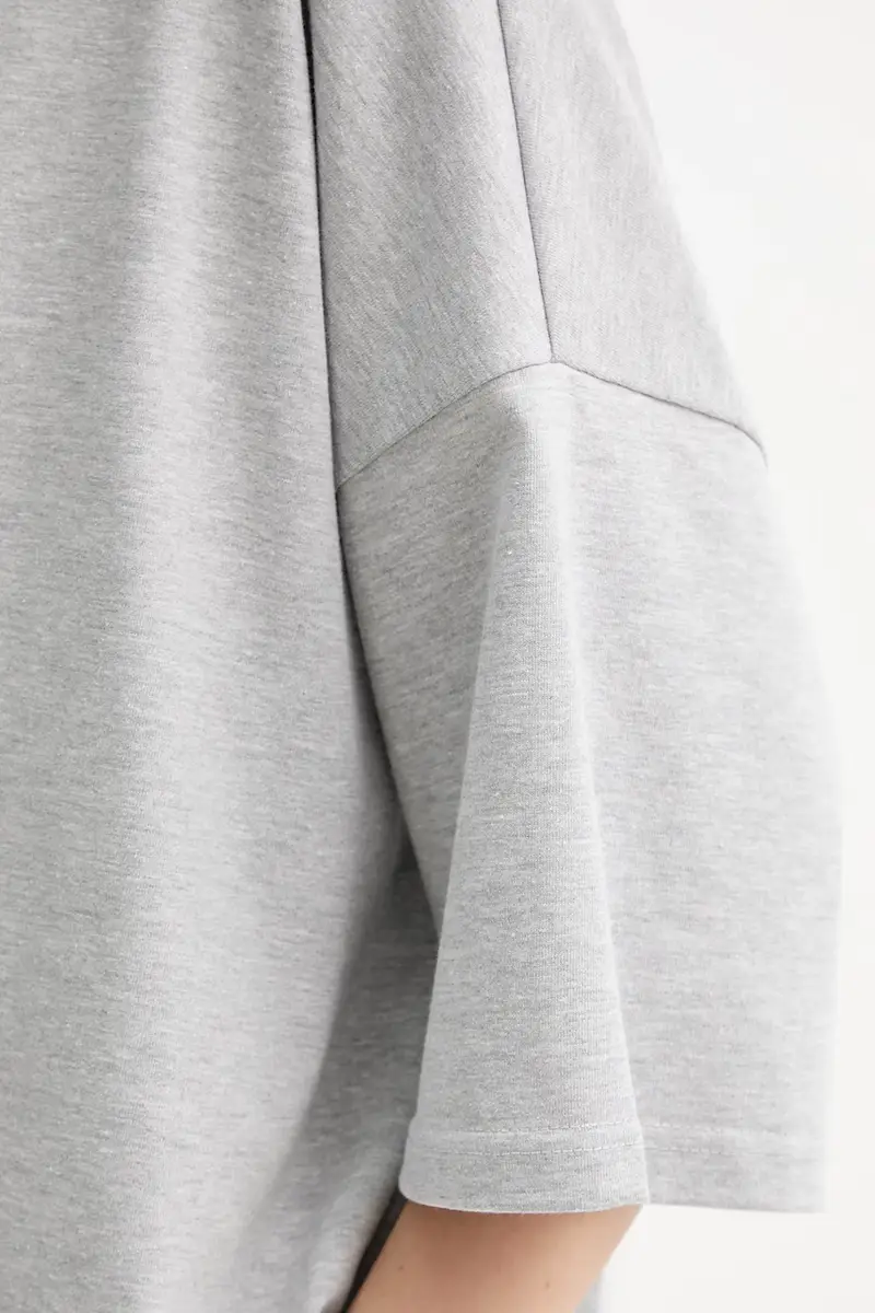 Muuv T-shirt Donna Grigio 3770342 miniatura 5