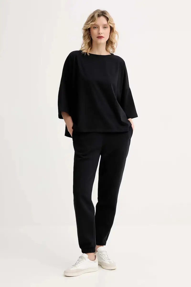 Muuv T-shirt Donna Nero 3776942 miniatura 2