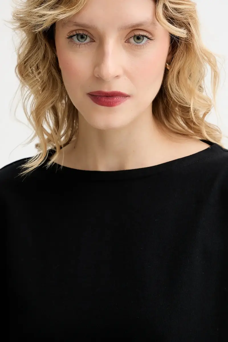 Muuv T-shirt Donna Nero 3776942 miniatura 4