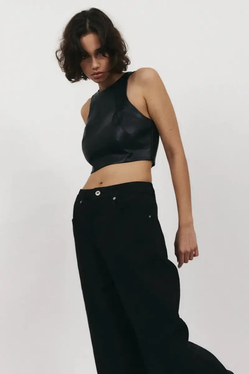 . top ET colore nero miniatura 3